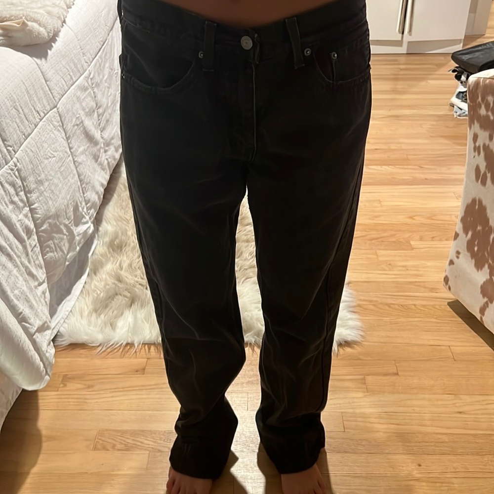 Levi Strauss Black Denim Jeans